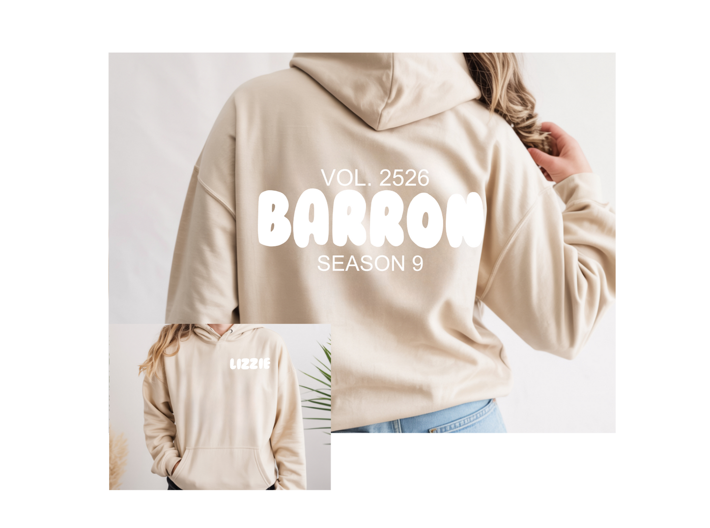 Barron White Fox Dupe CREWNECK