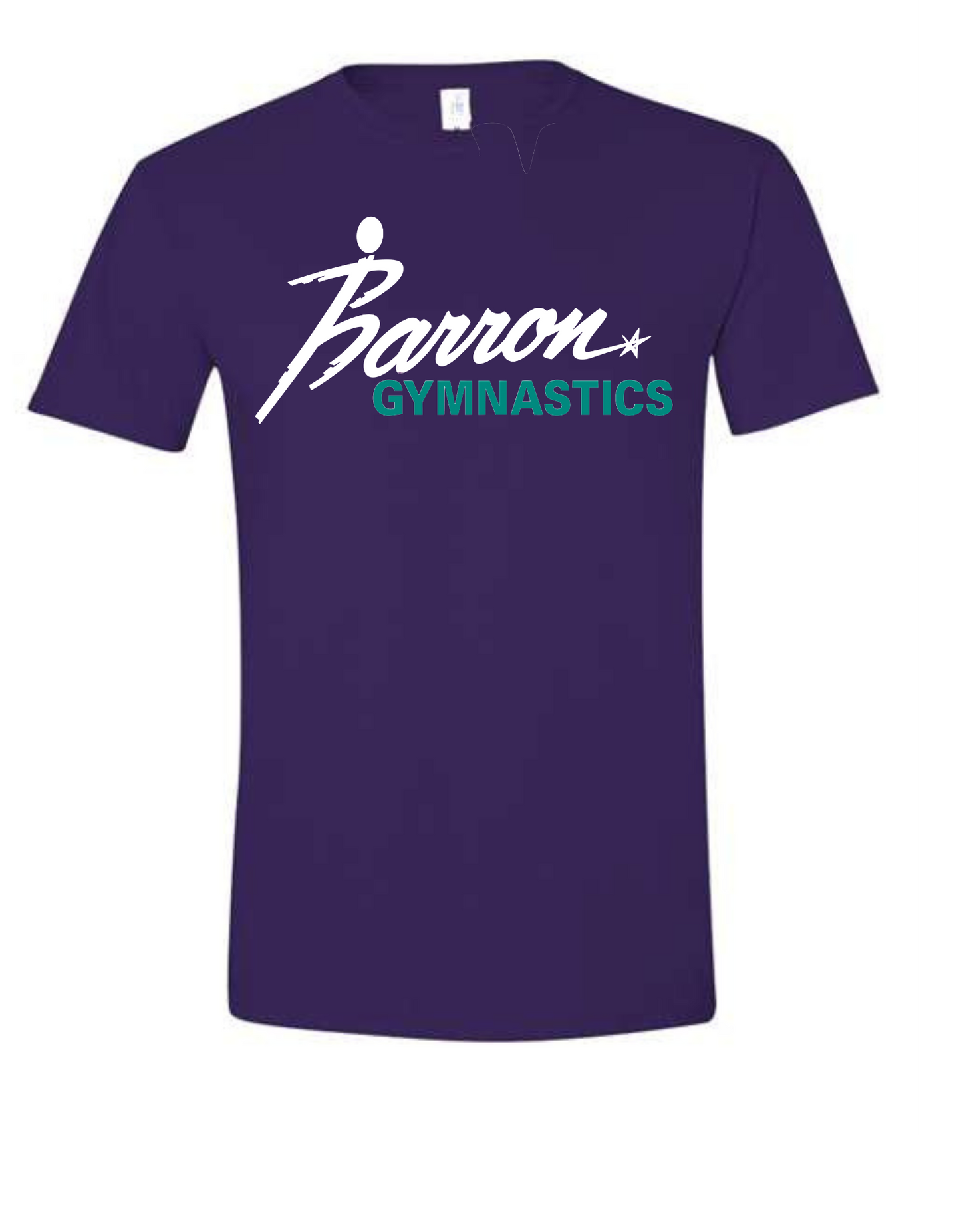 Barron Gymnastics Era front and back T-shirt