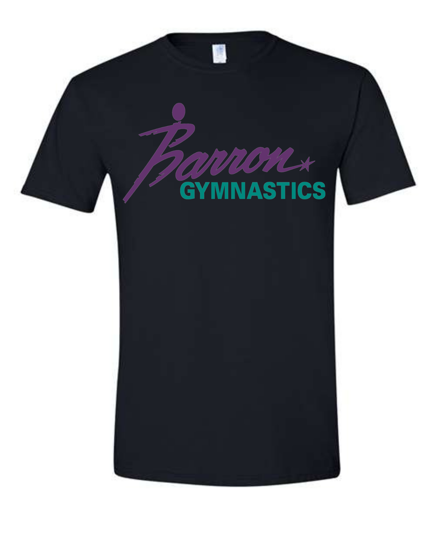 Barron Gymnastics Era front and back T-shirt