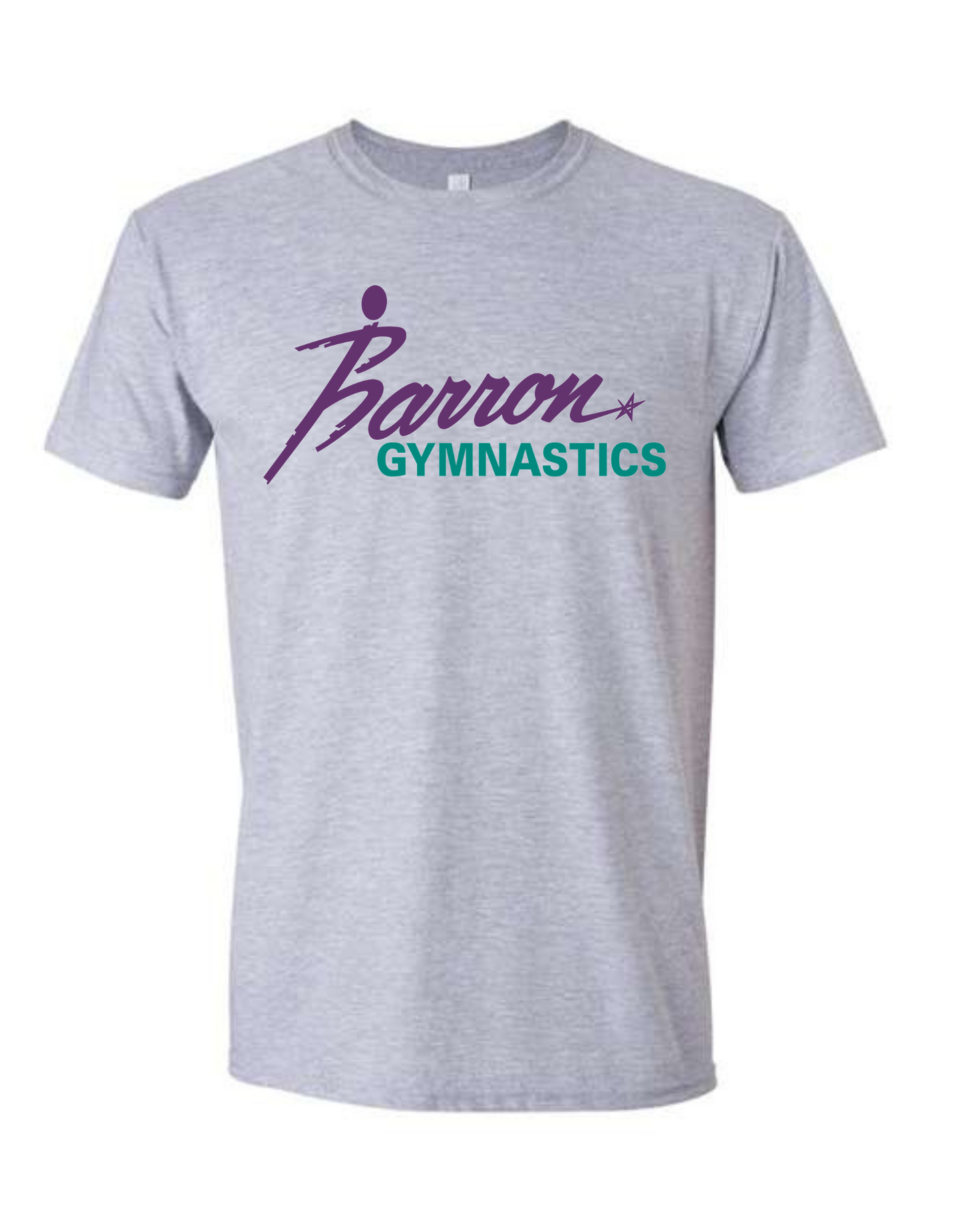 Barron Gymnastics Era front and back T-shirt