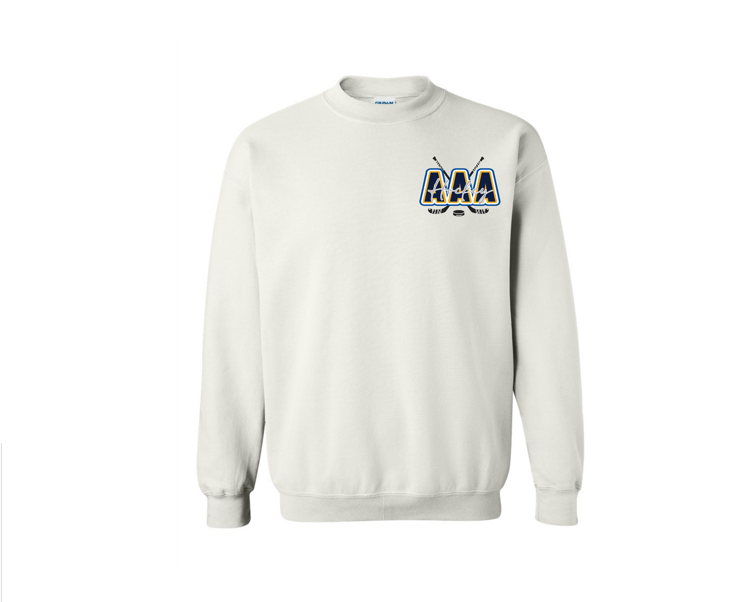 AAA BLUES Collage Crewneck
