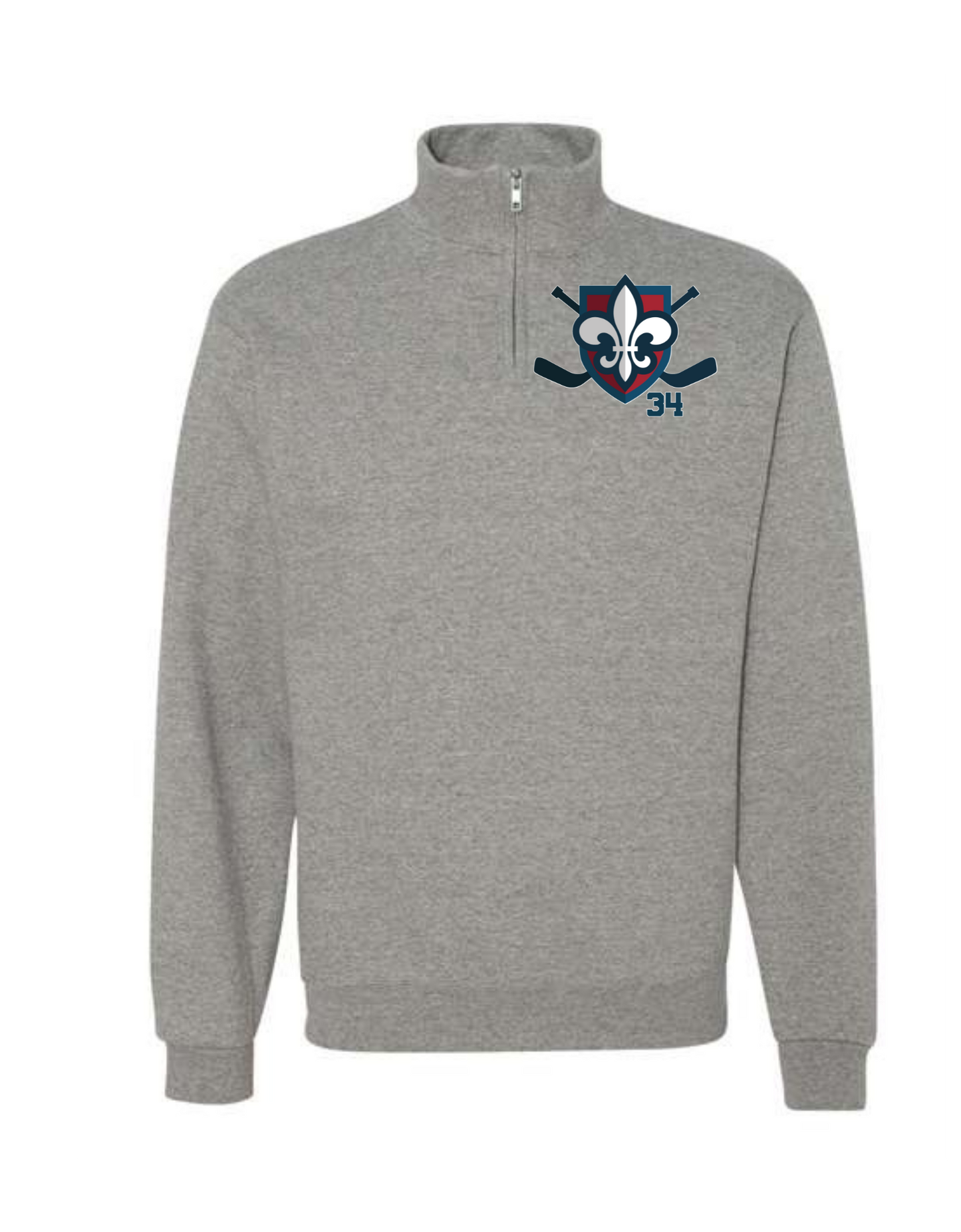 Manadvantage Hockey Logo Quarter Zip