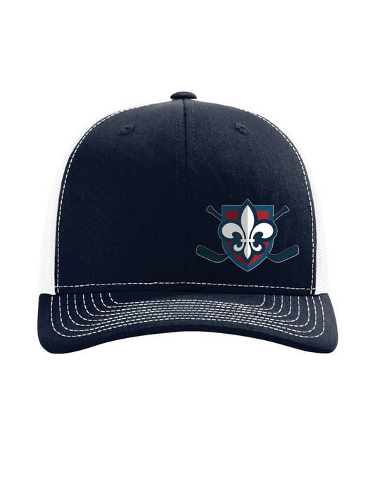 Manadvantage Hockey Small Logo Snap Back Hat Youth
