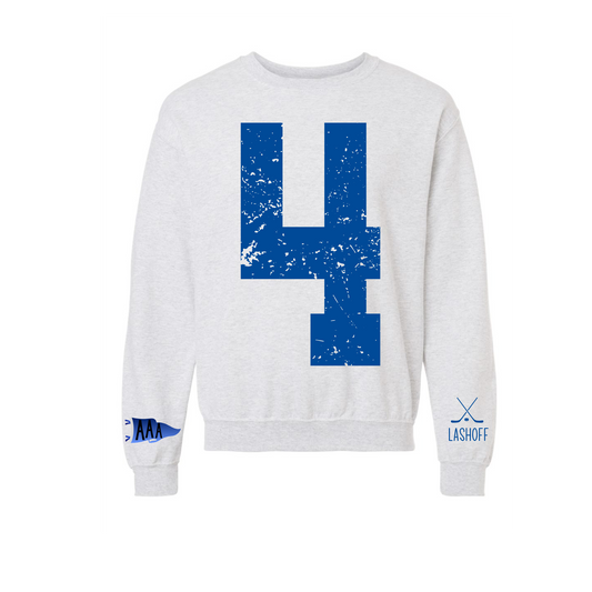 AAA Blues Vintage Number Crewneck