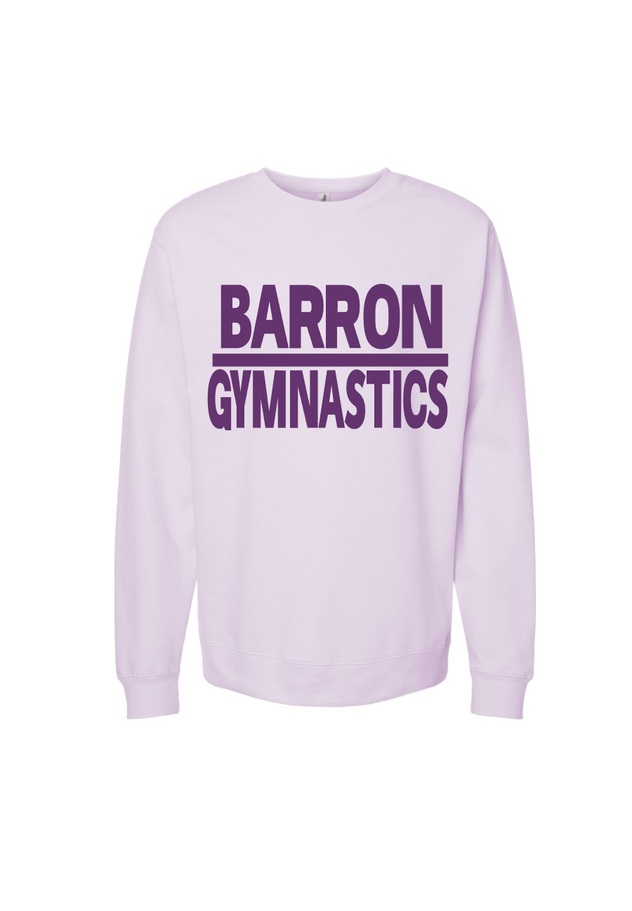 Barron Gymnast monochromatic Puff Vinyl Crewneck | adult