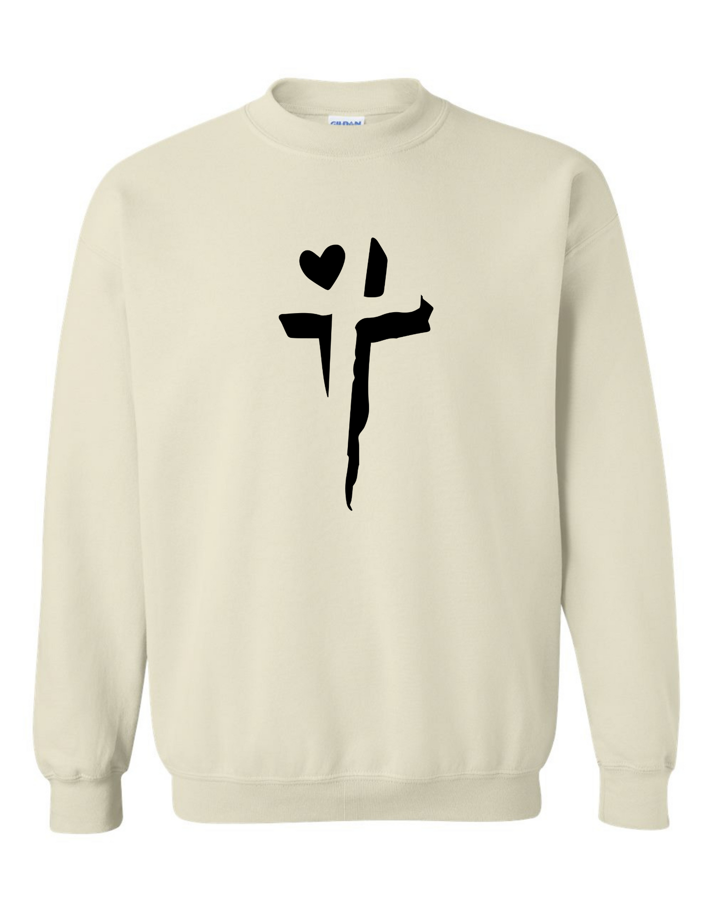 Love like Jesus Double Sided Sweatshirt