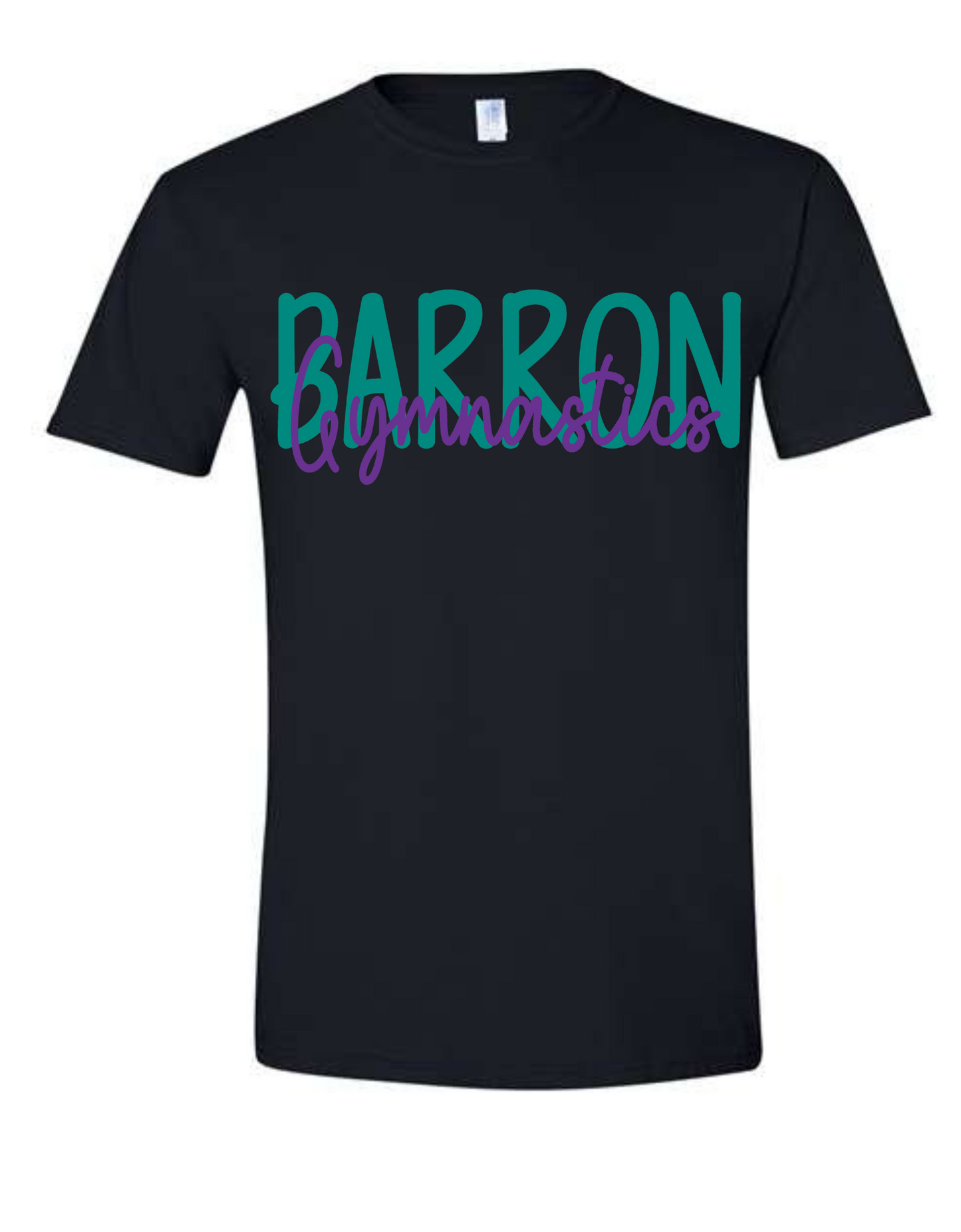 Barron Gymnastics Custom double sided T-Shirt