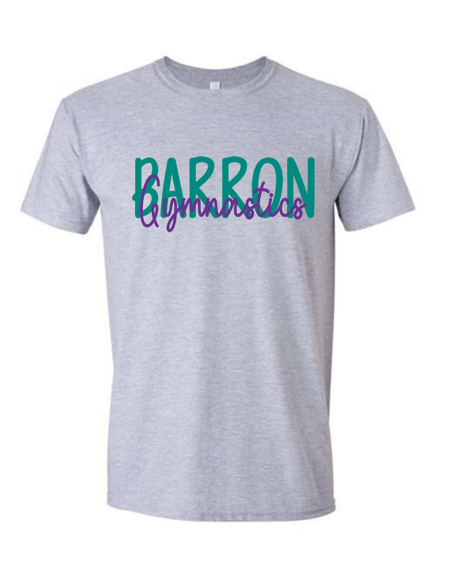 Barron Gymnastics Custom double sided T-Shirt