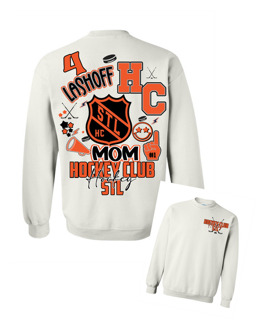 Hockey Club STL Collage Crewneck