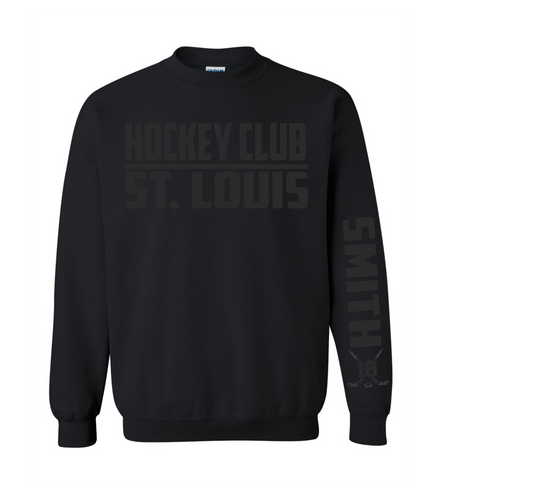St. Louis Hockey Club Monochromatic puff crewneck