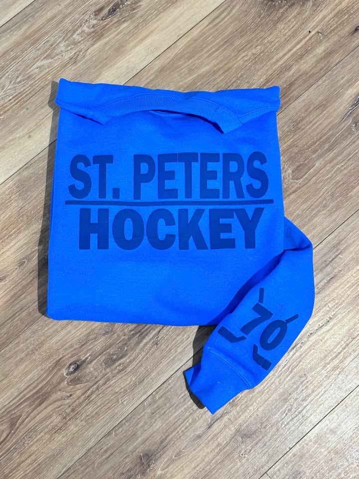 St. Peters Hockey Monochromatic Crewneck