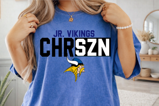 ADULT Howell Jr. Vikings CHEER SZN SHIRT