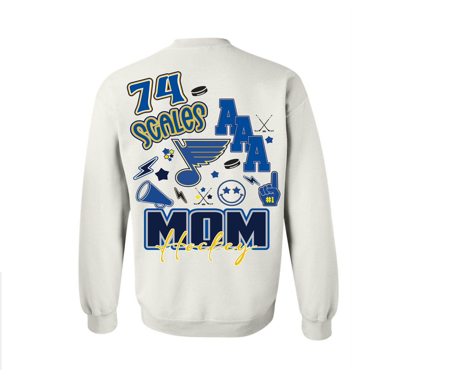 AAA BLUES Collage Crewneck YOUTH