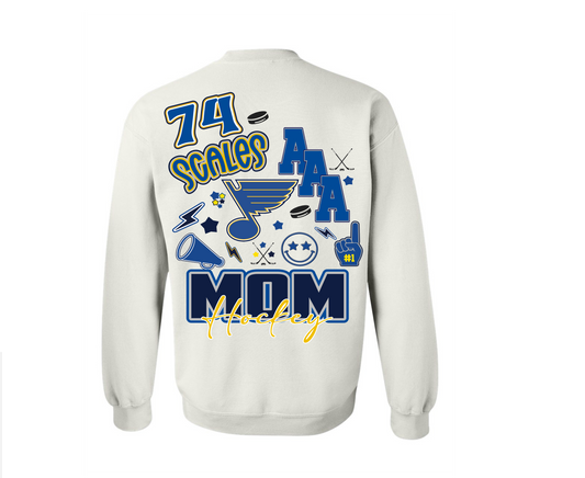 AAA BLUES Collage Crewneck YOUTH