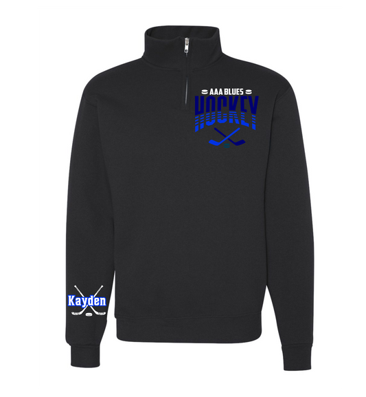 AAA Blues Hockey Quarter Zip