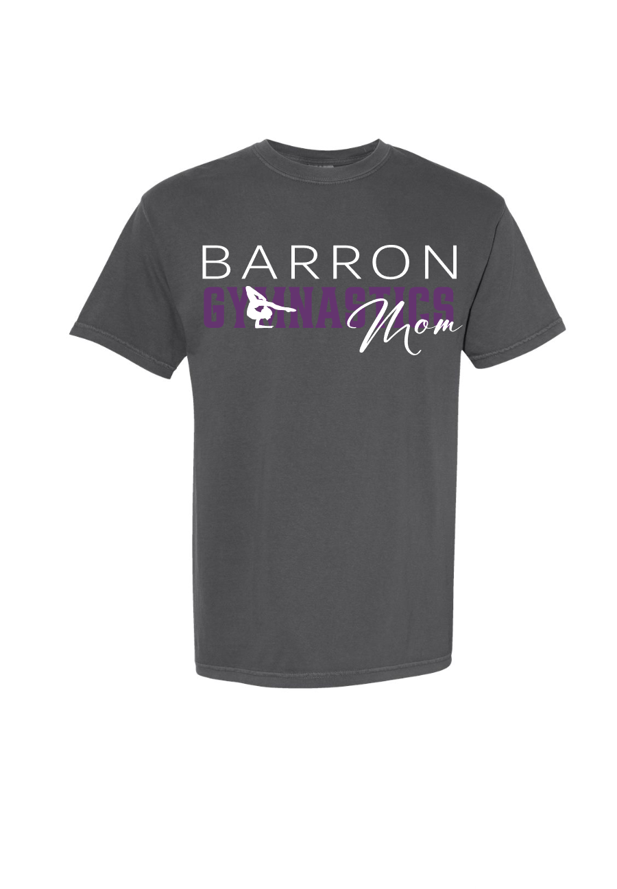 Barron Gymnastics Mom COMFORT COLORS adult