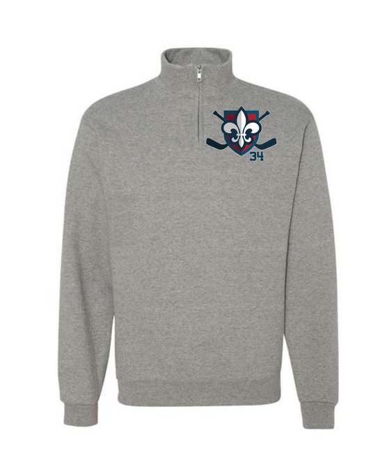 Manadvantage Hockey Logo Quarter Zip
