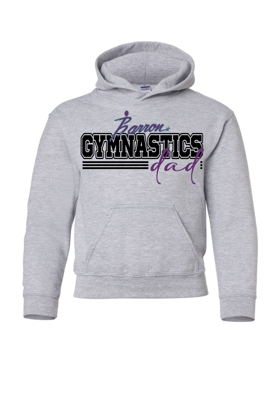 Barron gymnastics Dad Hoodie