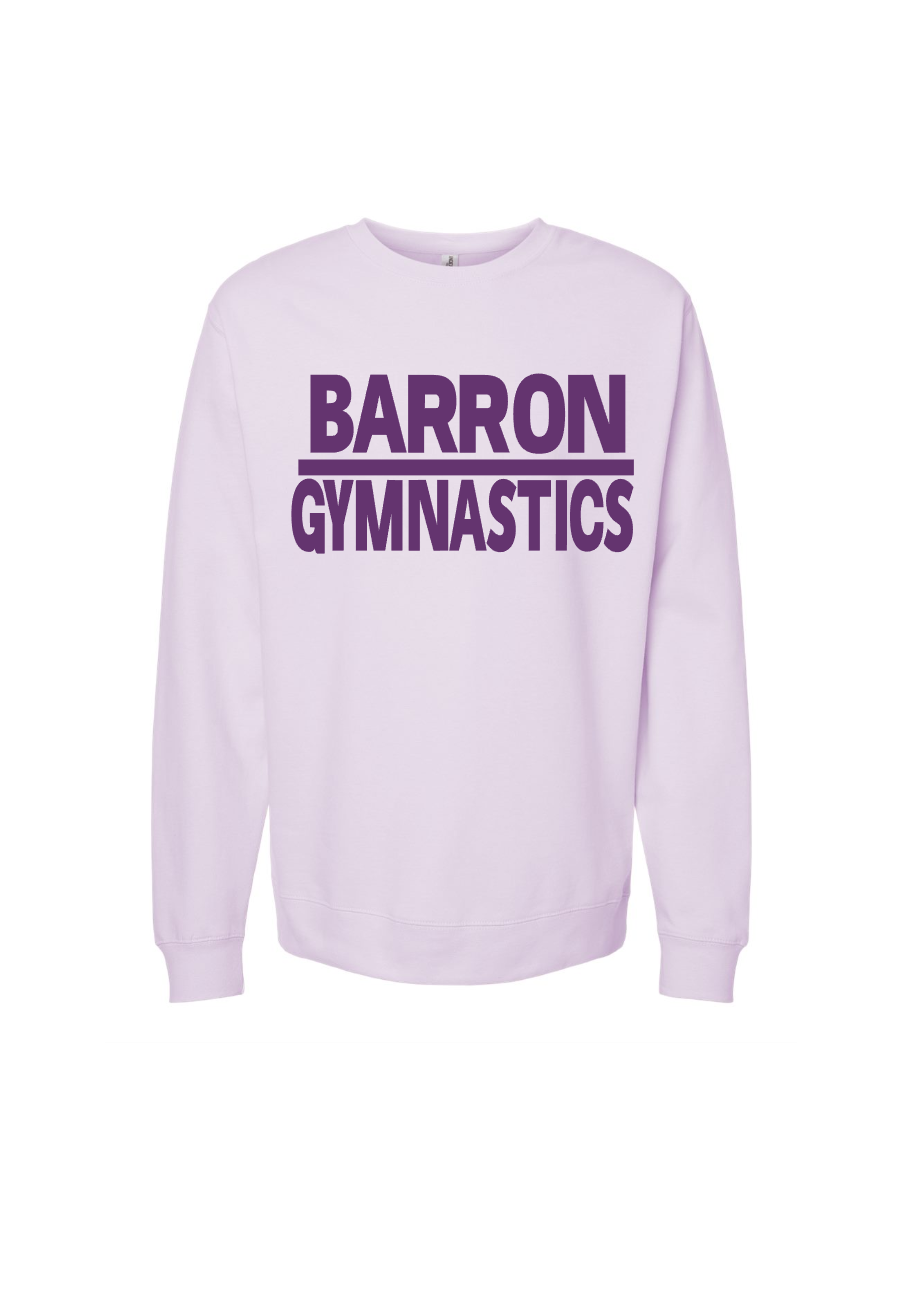Barron Gymnast monochromatic Puff Vinyl Crewneck | adult