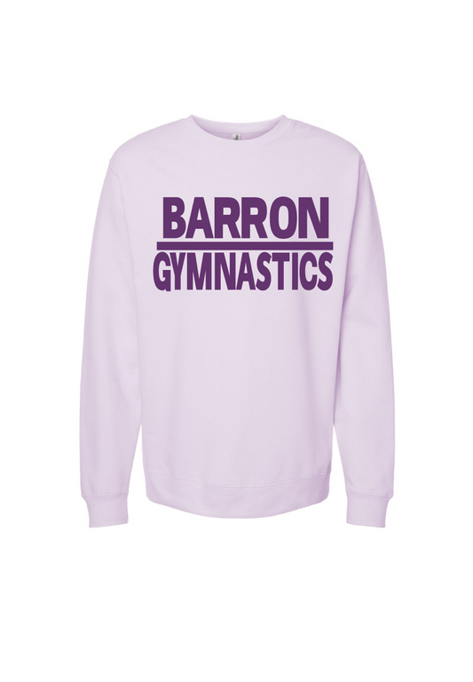Barron Gymnast monochromatic Puff Vinyl Crewneck | adult