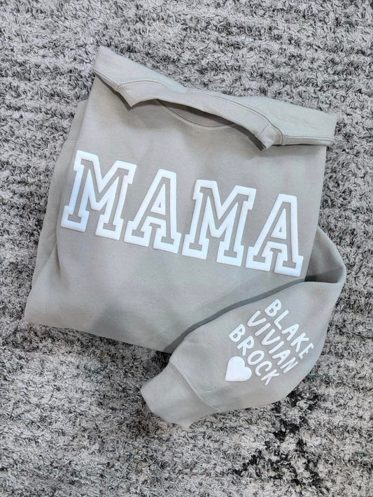 MAMA Puff personalized sleeve.