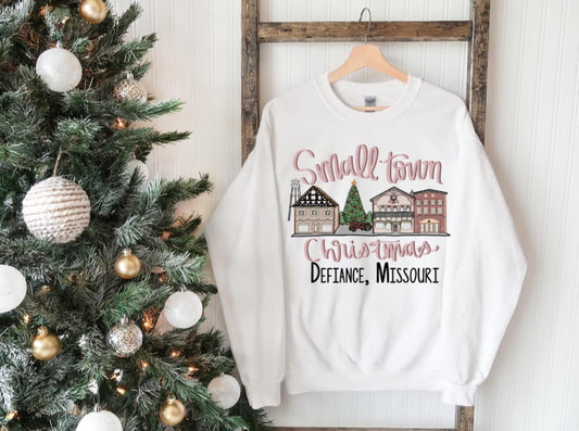 Small Town Christmas - Defiance, Missouri Sweatshirt